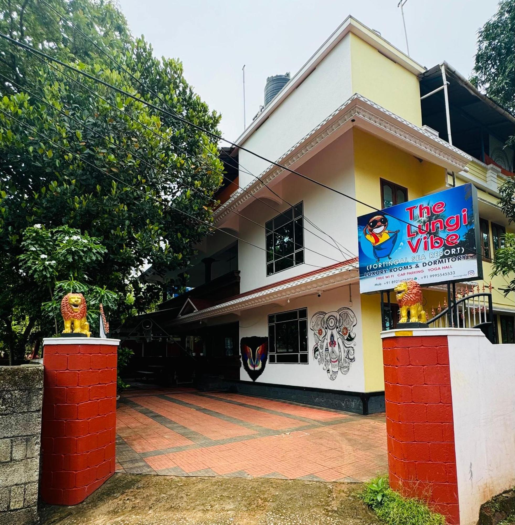 The Lungi Vibe Bed & Breakfast Varkala Exterior photo